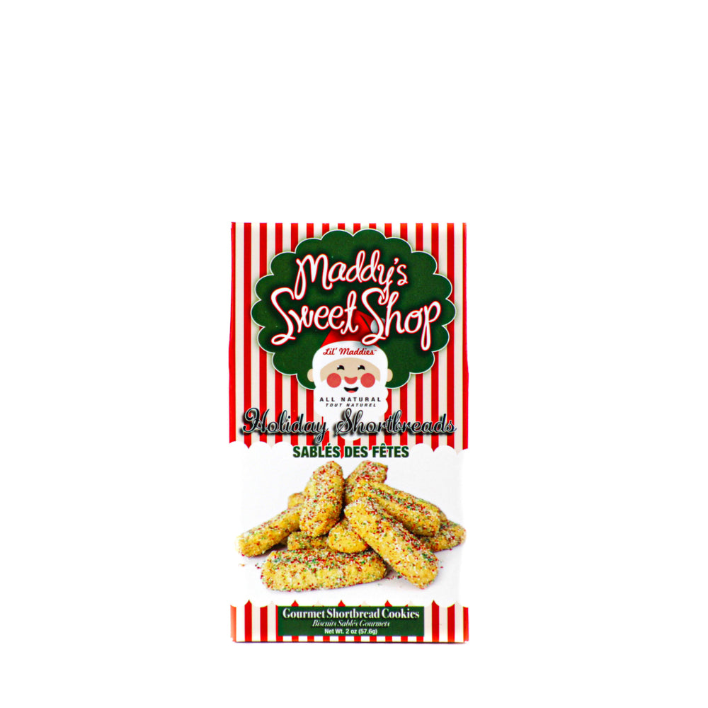 Maddy's Holiday Shortbread  2oz (16pk)