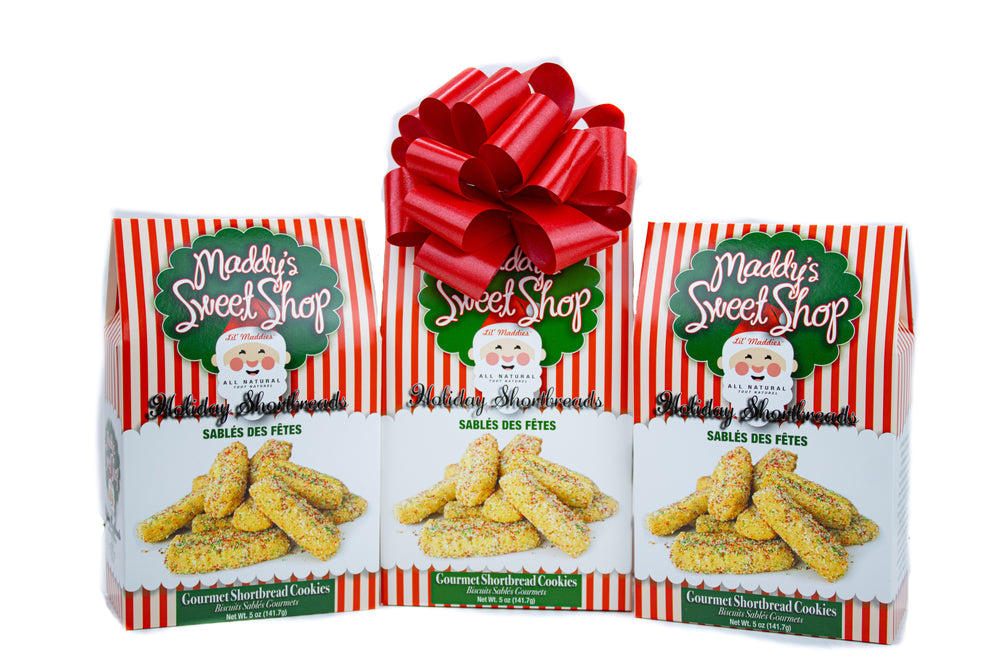 3 Pack Holiday Shortbread