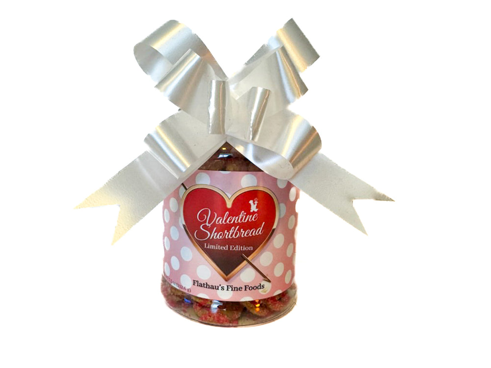 Valentine Shortbread Jar 7.5oz (12pk)