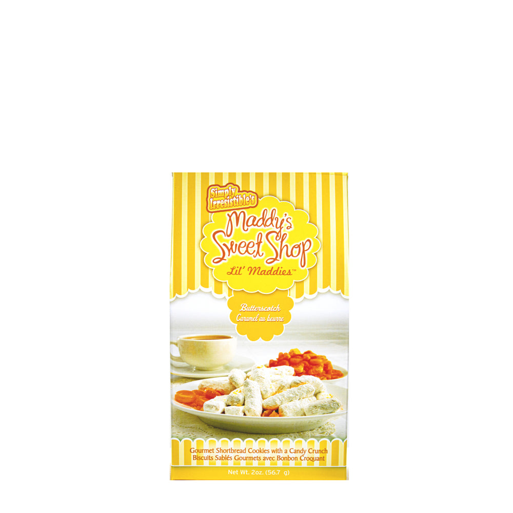 Maddy's Butterscotch Snaps - 2oz Box