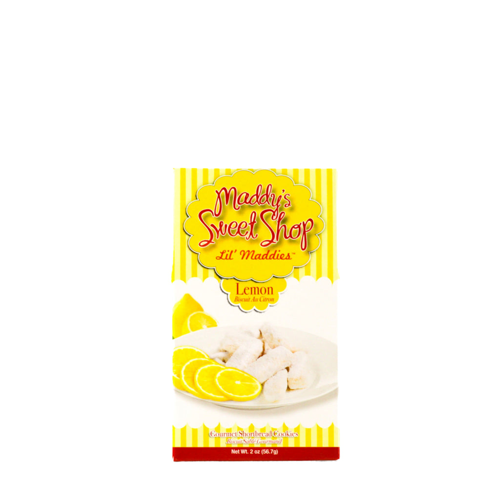 Maddy's Lemon Snaps 2 oz Box