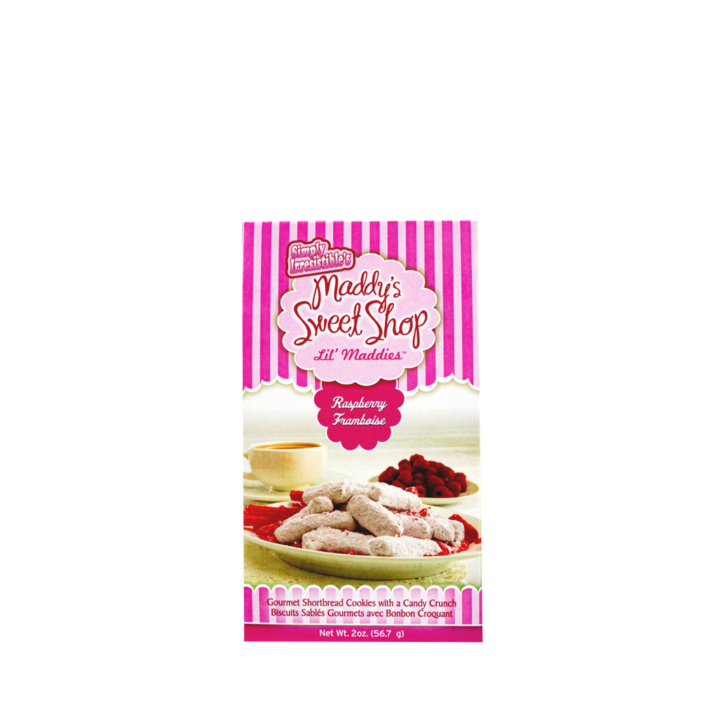 Maddy's Raspberry Snaps  2oz Box