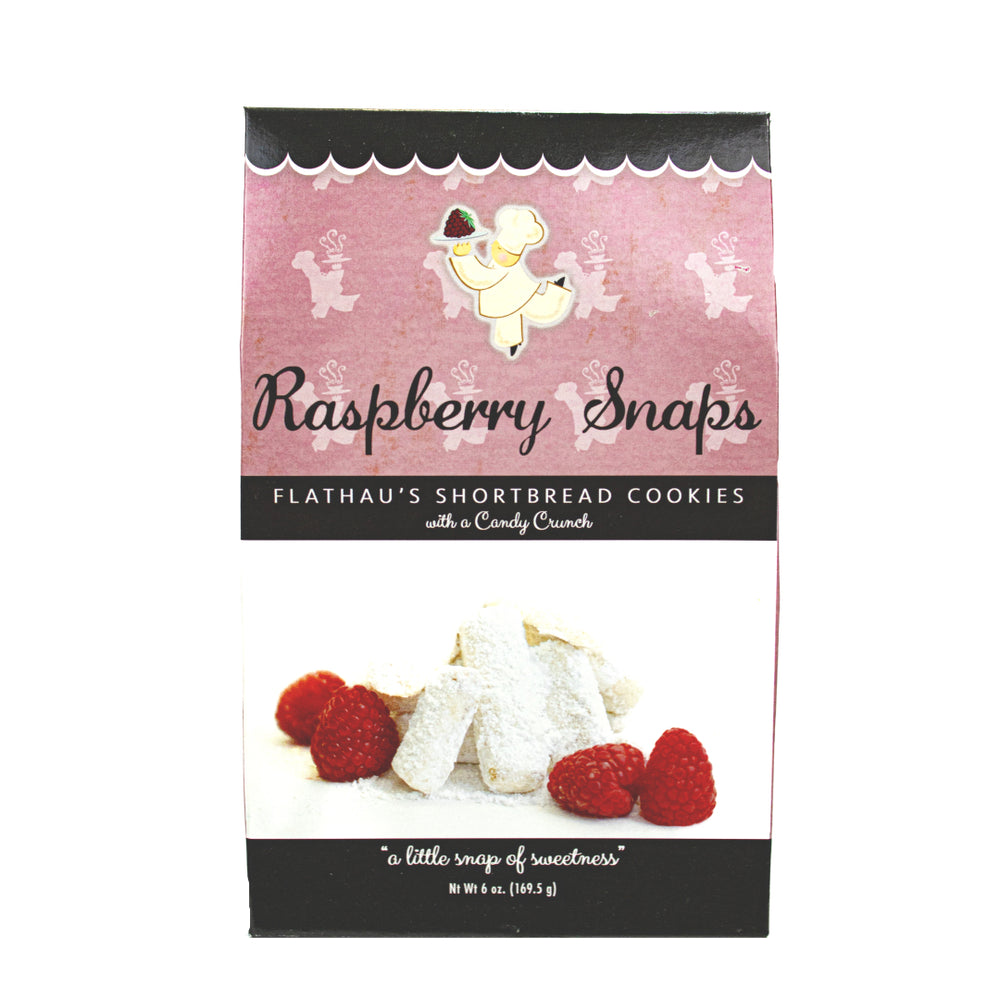 Raspberry Snaps  6oz Box