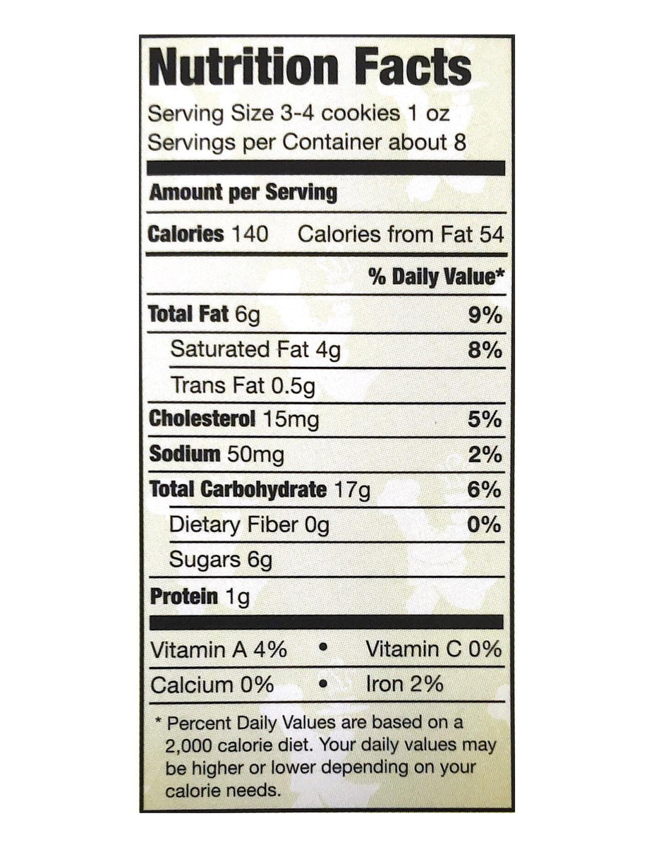 Butterscotch Snaps Butterscotch Snaps - 8oz Box – Flathau's Fine Foods
